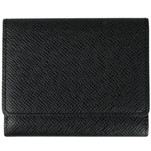Louis Vuitton Envelope Carte Wallet Card Wallet Taiga Noir Black